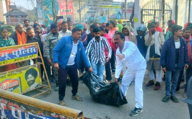 मेदिनीनगर में गैस सिलेंडर लदे ट्रक की चपेट में पैदल यात्री की मौत