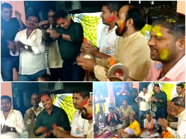 थाना परिसर में जश्न और ड्यूटी पर सवाल, वेतन-छुट्टी नियमों के बीच पुलिस प्रशासन घिरा