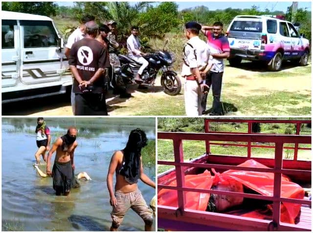 गम्हरिया के रापचा डैम से अज्ञात व्यक्ति का शव बरामद, इलाके में फैली सनसनी