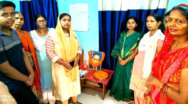 वार्ड 17 में धूमधाम से मनी डॉ. अंबेडकर की 135वीं जयंती, पार्षद नीतू शर्मा रहीं मुख्य अतिथि