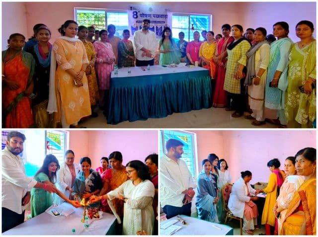 वार्ड 17 में नीतू शर्मा की पहल पर महिलाओं के लिए हेल्थ चेकअप शिविर आयोजित