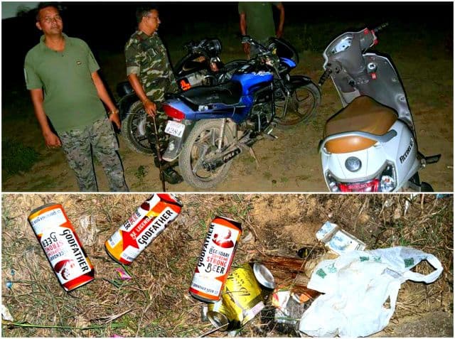 कपाली ओपी पुलिस की अड्डेबाजी पर बड़ी कार्रवाई, ब्रह्मानंद अस्पताल के पीछे से 3 बाइक जब्त