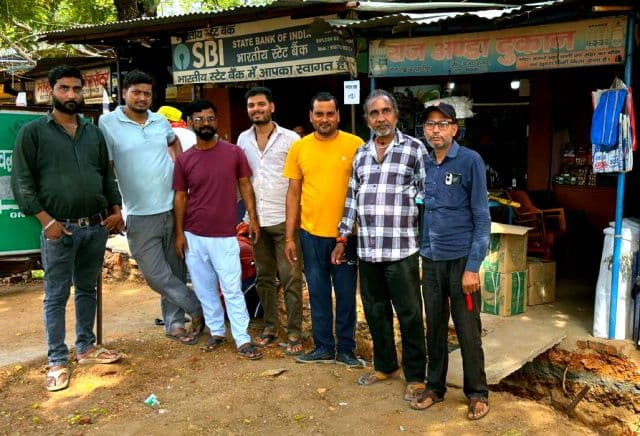 नाली निर्माण में अनियमितता का आरोप, दुकानदारों ने उठाई उच्च स्तरीय जांच की मांग