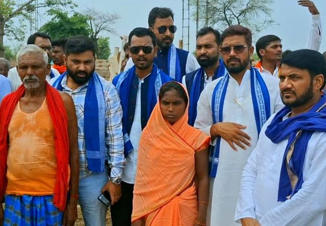 रामपुर गोलीकांड में न्याय की मांग तेज, भीम आर्मी और आजाद समाज पार्टी ने पीड़ित परिवार से की मुलाकात