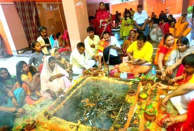 शिव शक्ति मंदिर वार्षिकोत्सव का समापन, श्रद्धालुओं की उमड़ी भीड़