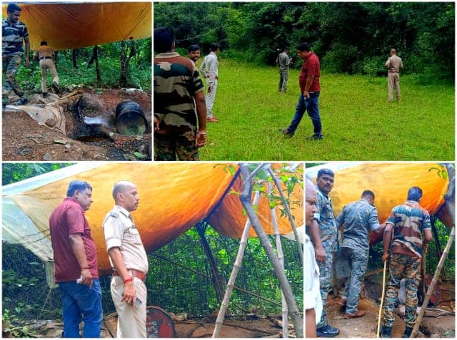 नीमडीह में अवैध शराब के खिलाफ बड़ी कार्रवाई, तीन चुलाई भट्ठियां ध्वस्त