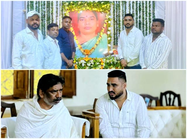 मुख्यमंत्री हेमंत सोरेन के पैतृक आवास पहुंचे झामुमो युवा नेता सन्नी सिंह, व्यक्त की गहरी संवेदना