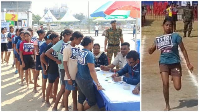 रामगढ़ में होमगार्ड बहाली के चौथे दिन मांडू की 714 महिला अभ्यर्थियों ने दी परीक्षा, 426 रहीं अनुपस्थित