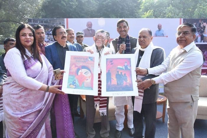 वीर रंग में दिल्ली ने देखी रांची के बच्चों की कलात्मकता