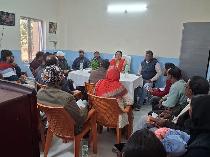 सामुदायिक स्वास्थ्य केंद्र डुमरी में डॉक्टरों के लिए वेक्टर बॉर्न डिजीज को लेकर एक दिवसीय प्रशिक्षण कार्यक्रम का आयोजन