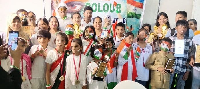 आई-फा इंटरनेशनल में तिरंगे के रंगों में रंगा देशप्रेम