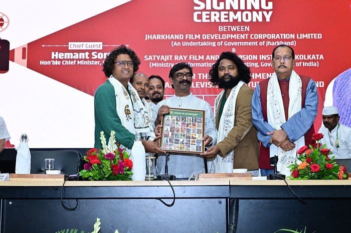 झारखंड में फिल्म निर्माण को मिलेगा नया आयाम, SRFTI के सहयोग से कलाकारों को मिलेगा विश्वस्तरीय मंच : हेमन्त सोरेन