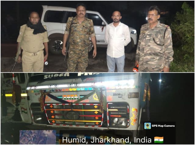 सरायकेला में अवैध बालू परिवहन पर प्रशासन की बड़ी कार्रवाई, हाइवा जब्त
