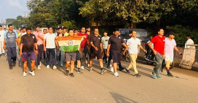 गम्हरिया में रन फॉर यूनिटी का आयोजन, राष्ट्रीय एकता दिवस पर दौड़ी एकता की भावना