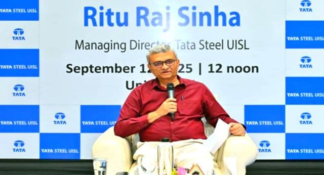 टाटा स्टील को बड़ा झटका, एमडी ऋतु राज सिन्हा का हार्ट अटैक से निधन, कंपनी ने जारी की आधिकारिक श्रद्धांजलि