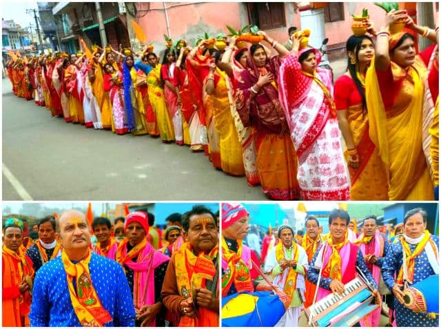 कलश यात्रा के साथ गम्हरिया में श्रीमद् भागवत सप्ताह ज्ञान-भक्ति महायज्ञ का शुभारंभ