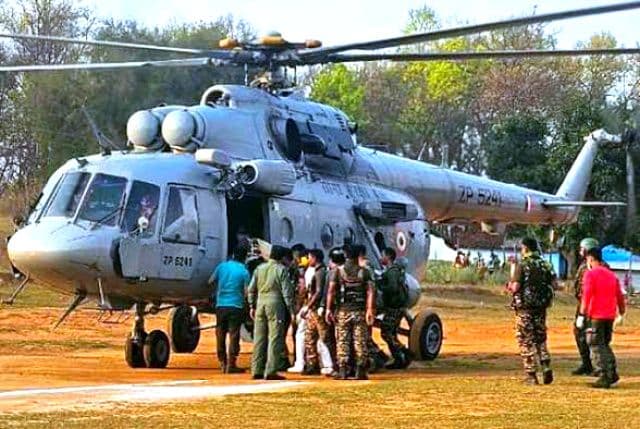 BREAKING : सारंडा जंगल में IED ब्लास्ट, सर्च ऑपरेशन के दौरान CRPF जवान घायल