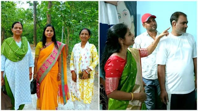 वार्ड 17 के विकास कार्यों में सक्रिय दिखीं पार्षद नीतू शर्मा, जयप्रकाश उद्यान पथ का किया निरीक्षण