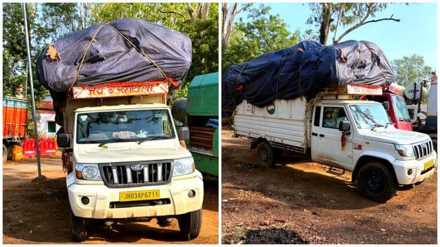 लावागाड़ा में तेंदू पत्ता लदा पिकअप वाहन जब्त, वन विभाग की कार्रवाई से मचा हड़कंप