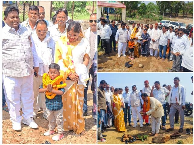 करोड़ों की दो पीसीसी सड़क योजनाओं का शिलान्यास, विधायक रामचंद्र सिंह ने किया भूमि पूजन